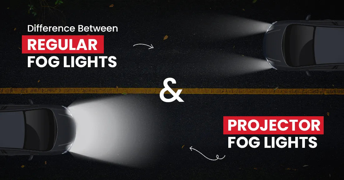 Difference Between Regular Fog Lights and Projector Fog Lights