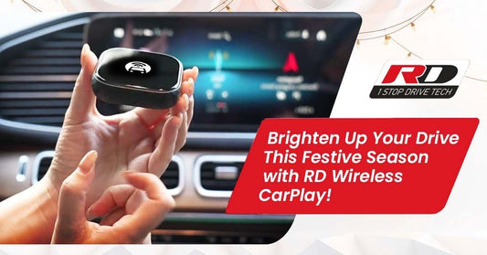 Brighten Up Your Drive This Festive Season with RD Wireless CarPlay!