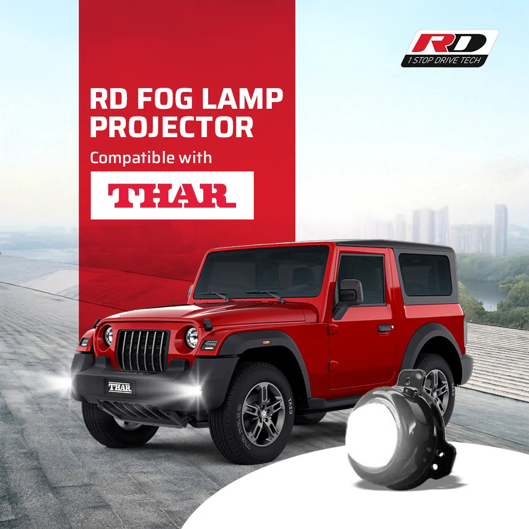 Projector Fog Lamp With Halogen Bulb