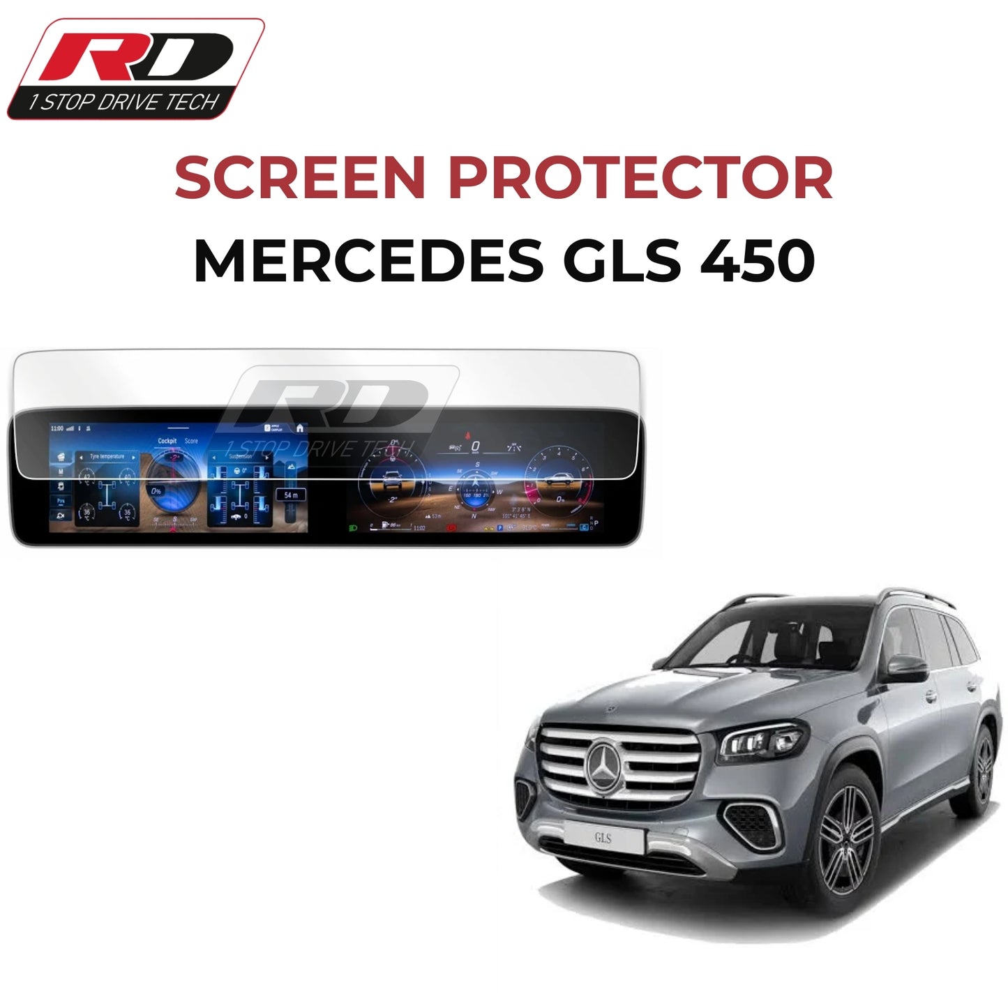 RD Screen Protector for Mercedes-Benz GLS 450