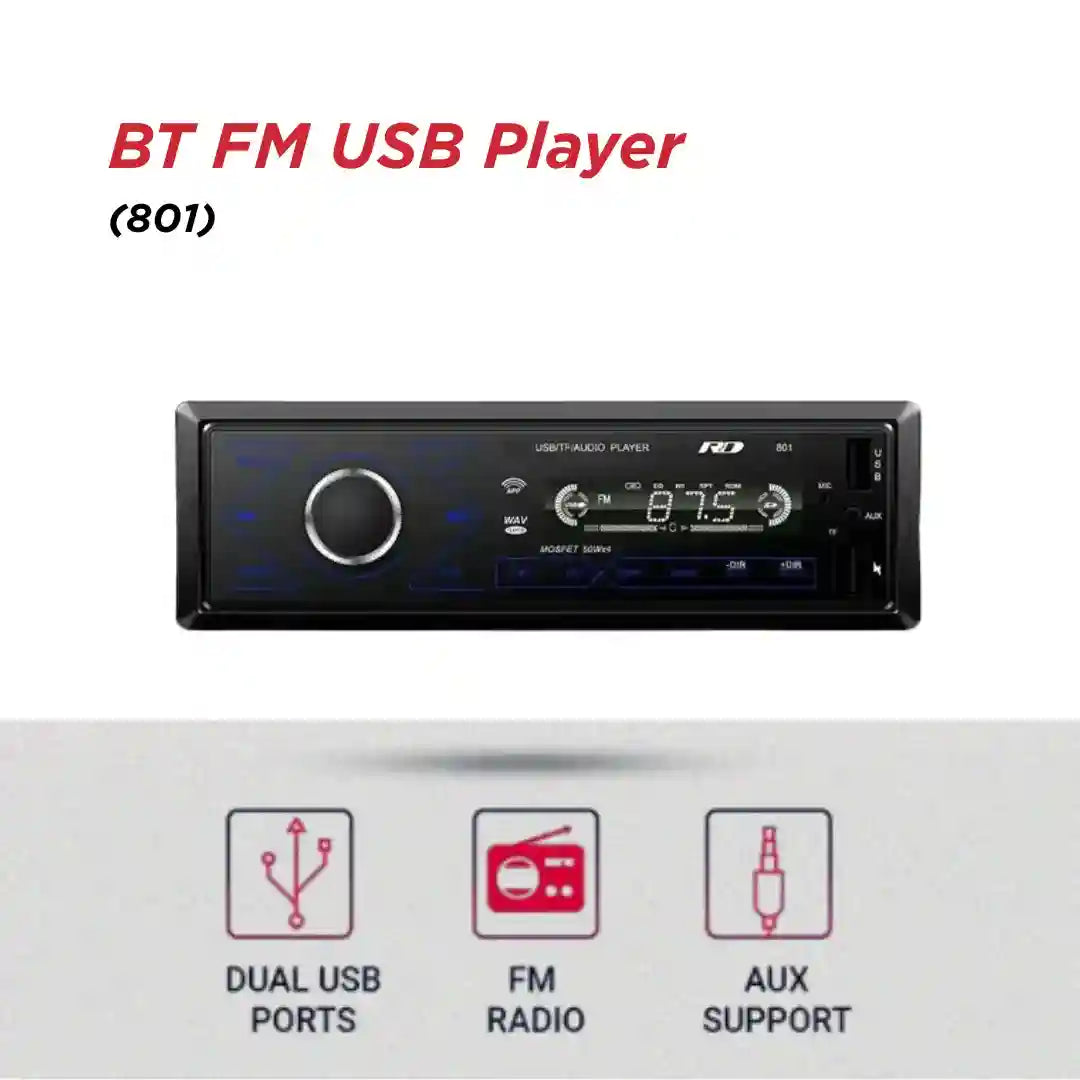801 BT Fm Usb Player