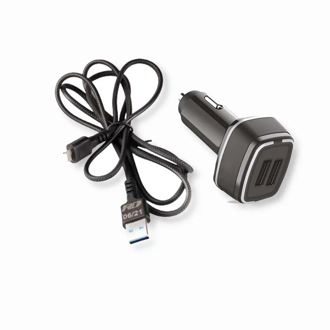 CAR CHARGER MC-12 WITH I PHONE CABLE - RD Overseas
