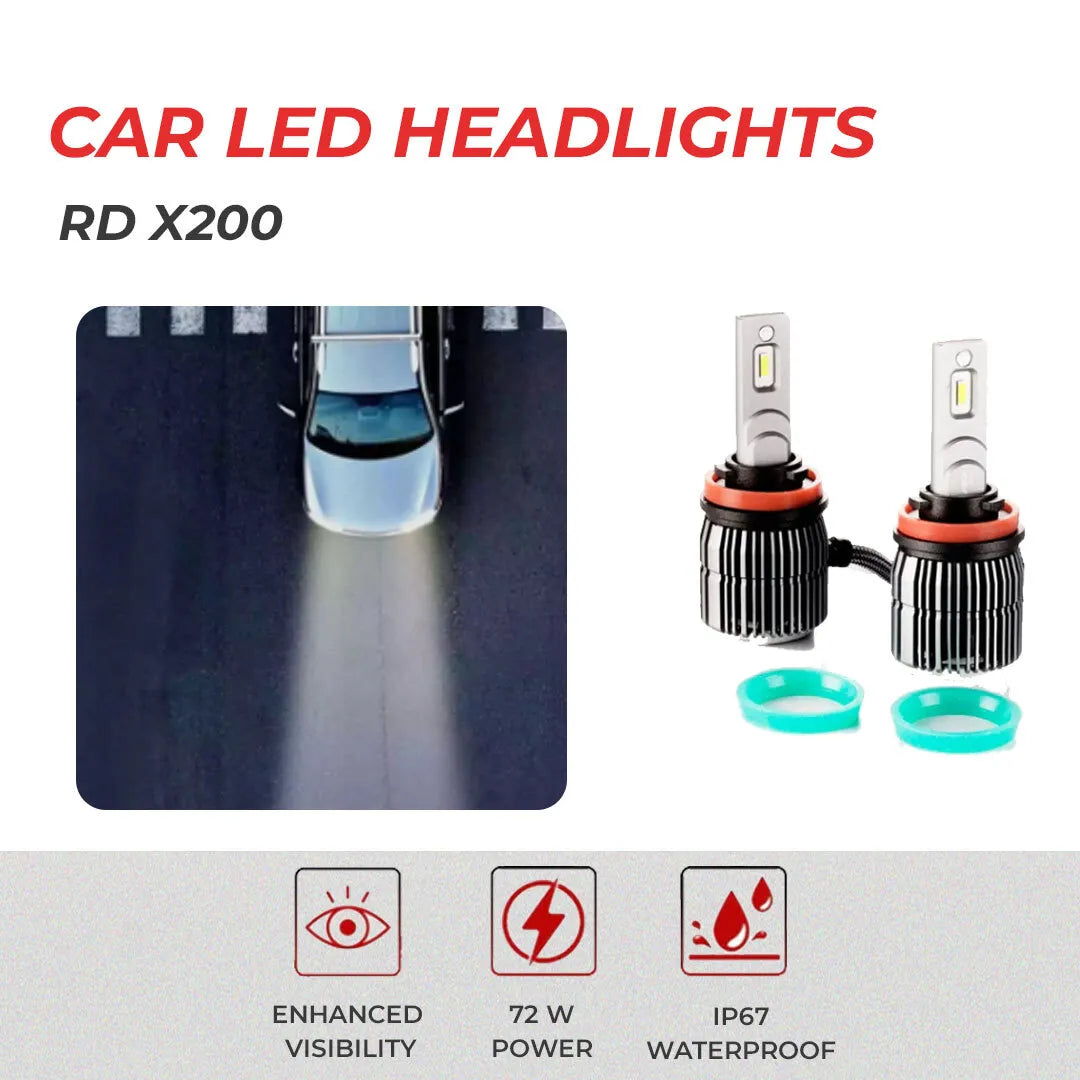 RD X200 Car Led Headlights