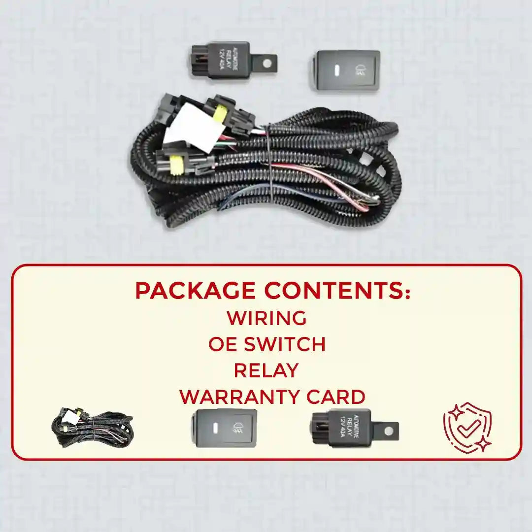 Fog light wiring kit