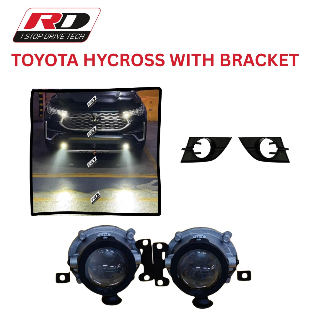 RD Projector Fog Lamp For Toyota Hycross With Bracket
