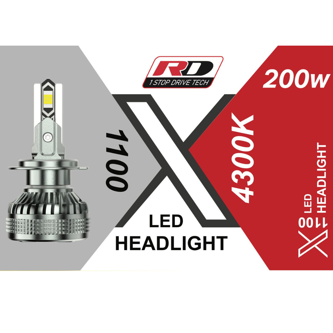 RD X1100 Car Led Headlights