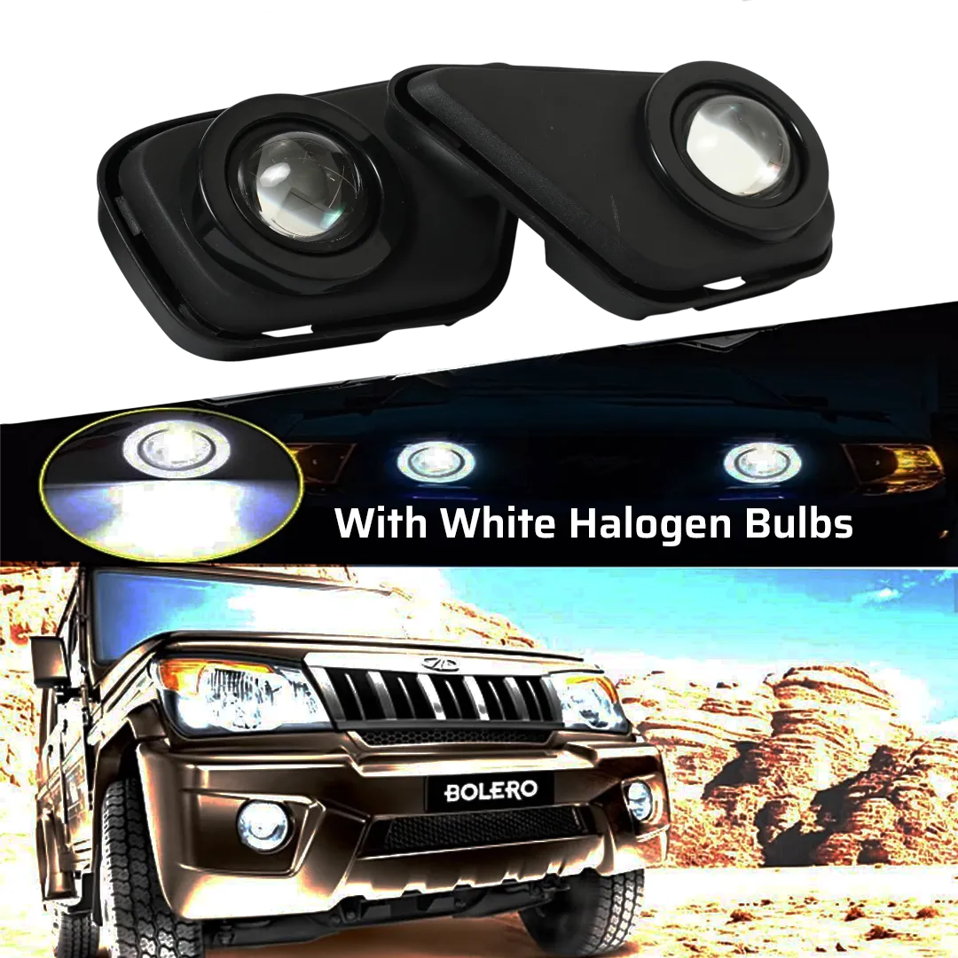 RD Projector Fog Lamp With Halogen Bulb For Bolero 2020
