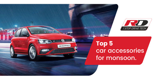 Top 5 Car Accessories for Monsoon