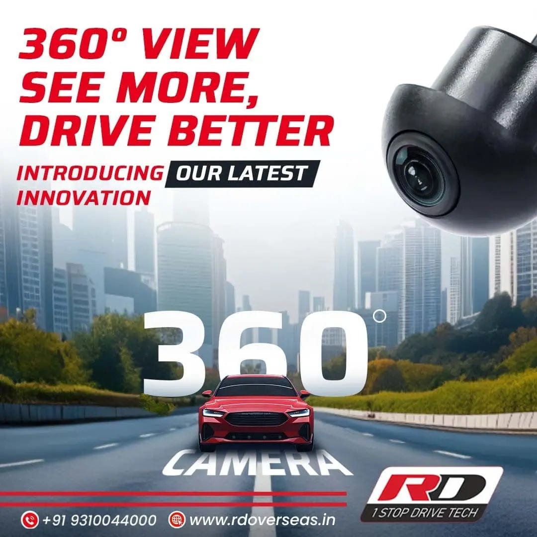 HI-US 360 Degree Bird View System 4 Camera Car India HI-US 360 Degree Bird View System 4 Camera Car India