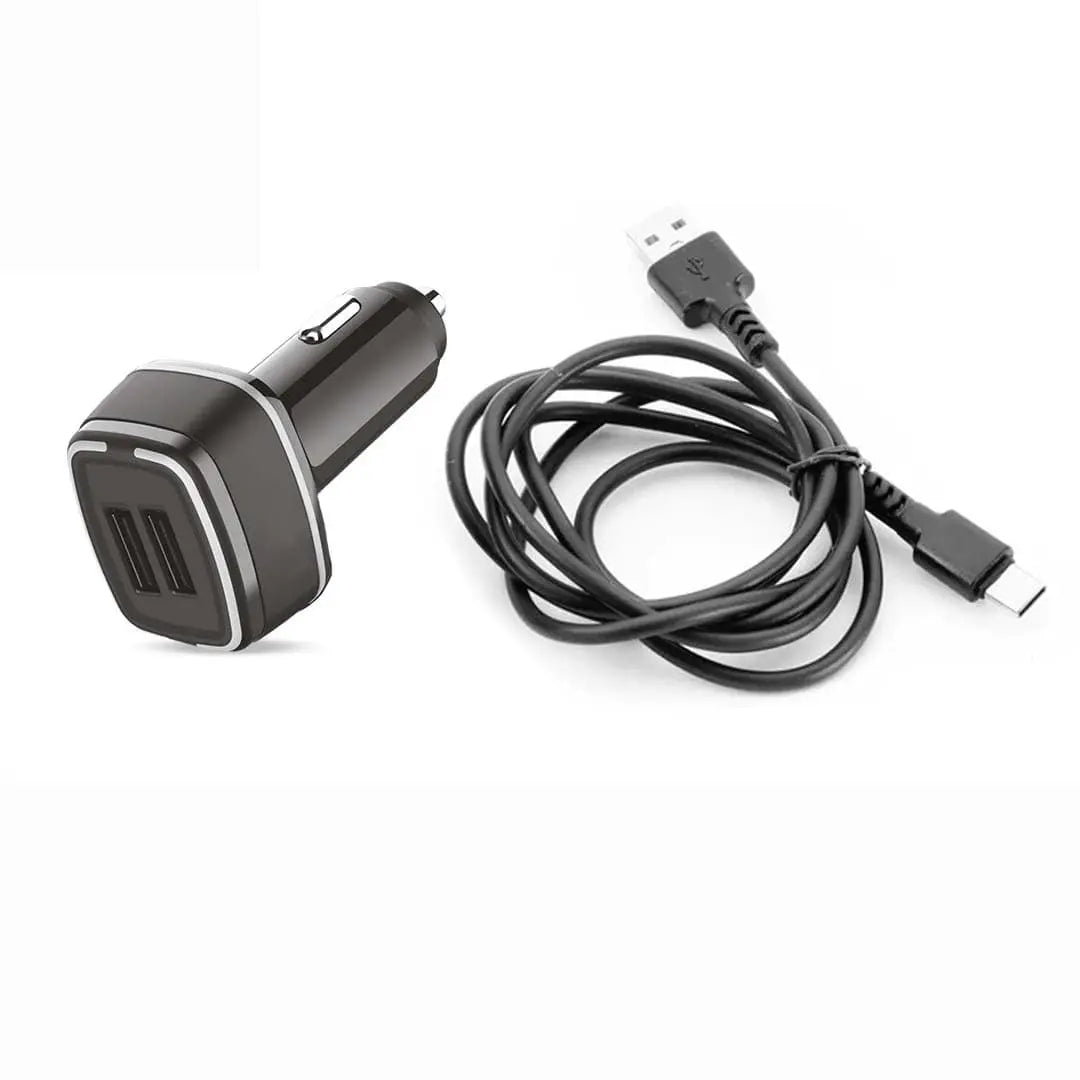 Car Charger Mc-12 with Type C CABLE - RD Overseas