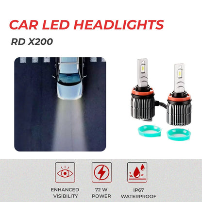 RD X200 Car Led Headlights