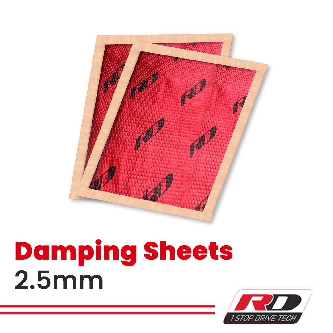 Damping Sheets 2.5mm (Set Of 4) - RD Overseas