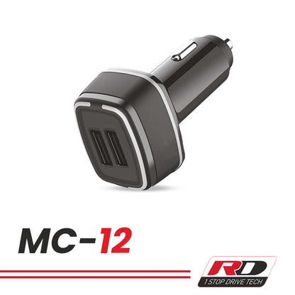 Car Charger Mc-12 with Type C CABLE
