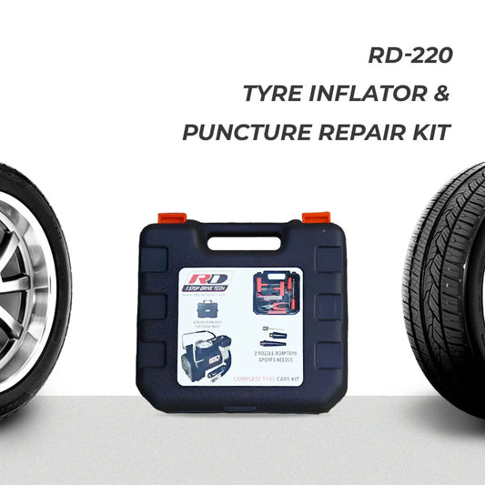 RD-220 Tyre Inflator and Puncture Repair Kit
