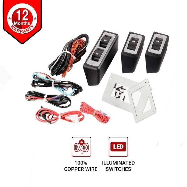 Buy 3 Door Rear Power Window Kit from RD Overseas