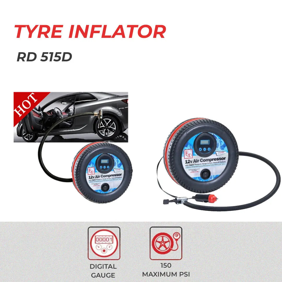 Buy RD Overseas Tyre Inflator - Main Image