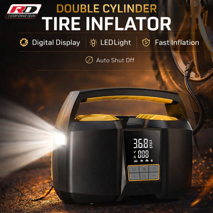 RD Double Cylinder Digital Tyre Inflator