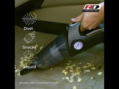 RD 1500 2 in 1 Car Vacuum Cleaner (with Tyre Inflator)