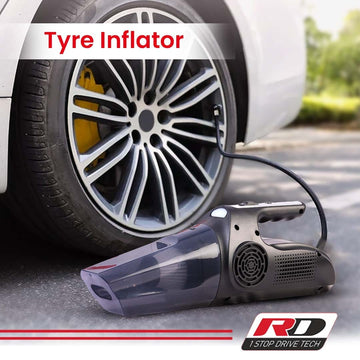 Buy the Ultimate 2-in-1 Car Vacuum Cleaner and Tyre Inflator Duo – RD  Overseas